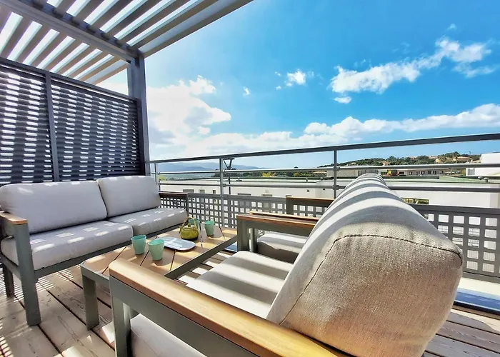 Catalina - Double Terrasse - Wifi - Clim - דירה פורטיסיו